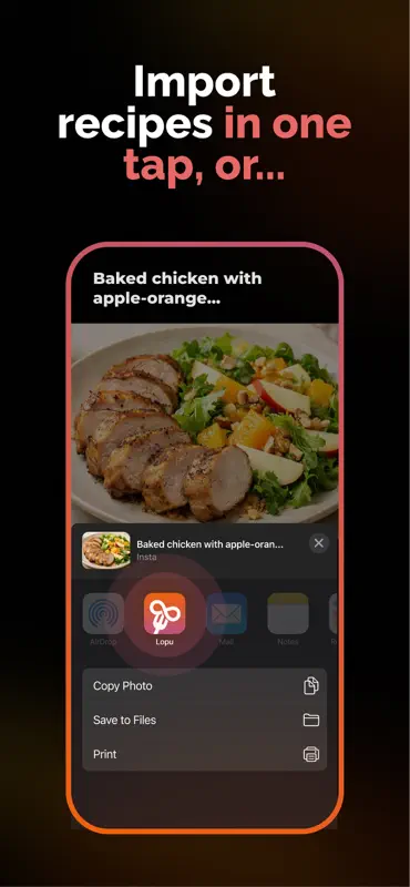 lopu: Weekly Meal Plan & Prep screenshot 6 of 7