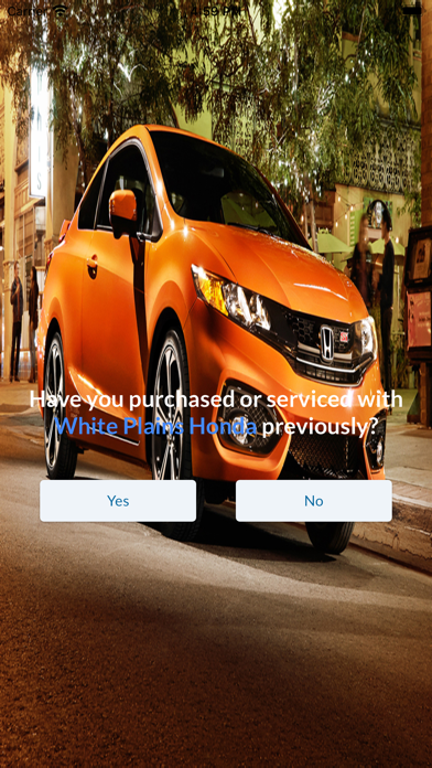 White Plains Honda DealerApp Screenshot