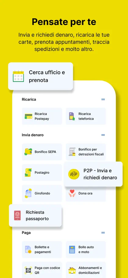 Screenshot 3 di 6 di Poste Italiane