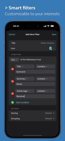 News Explorer screenshot
