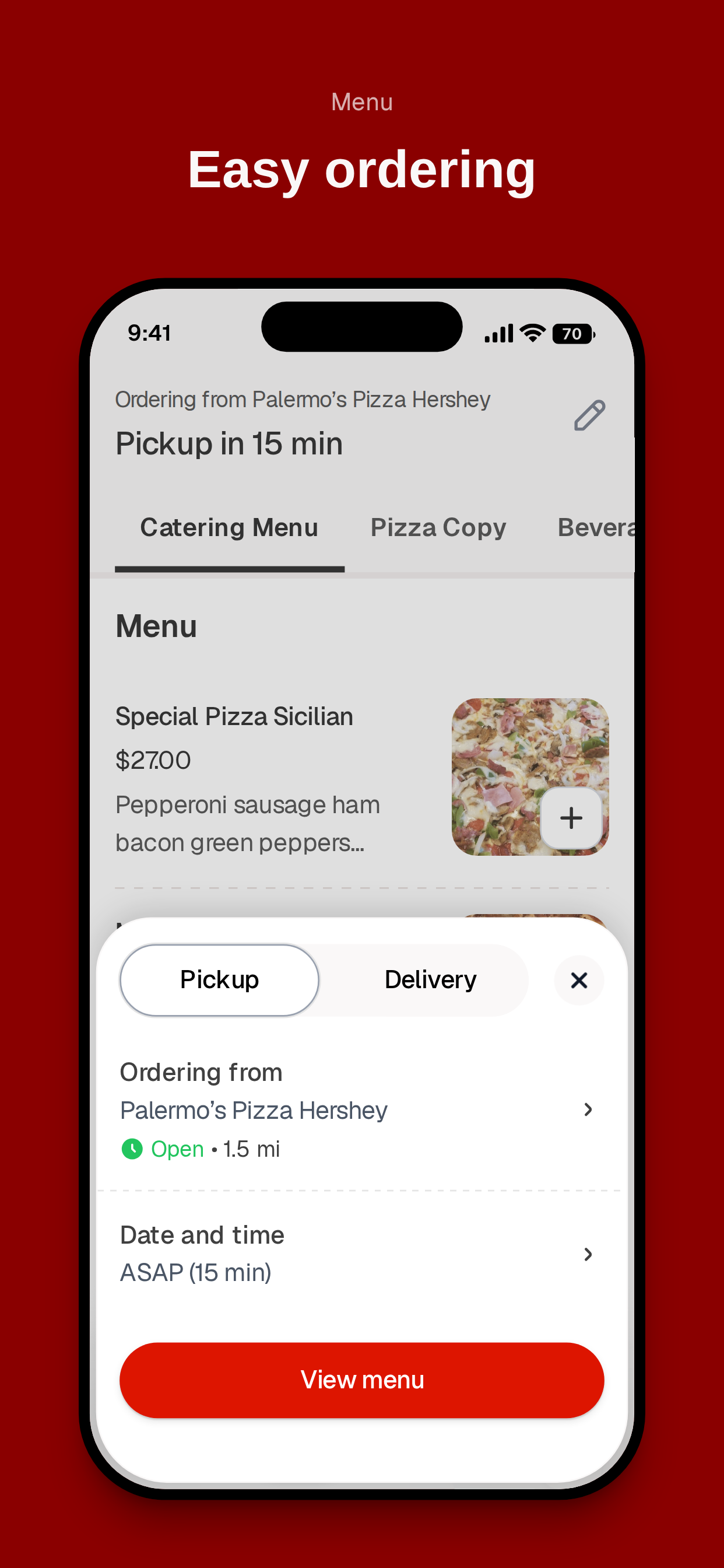 Palermo’s Pizza Hershey screenshot 3