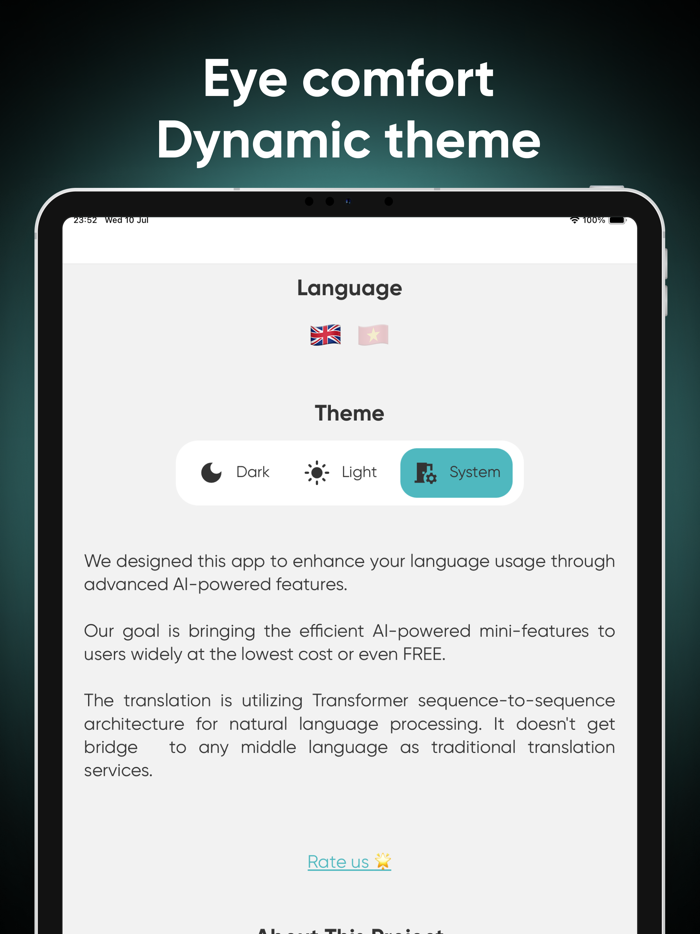 AI helper Rewriter assistant