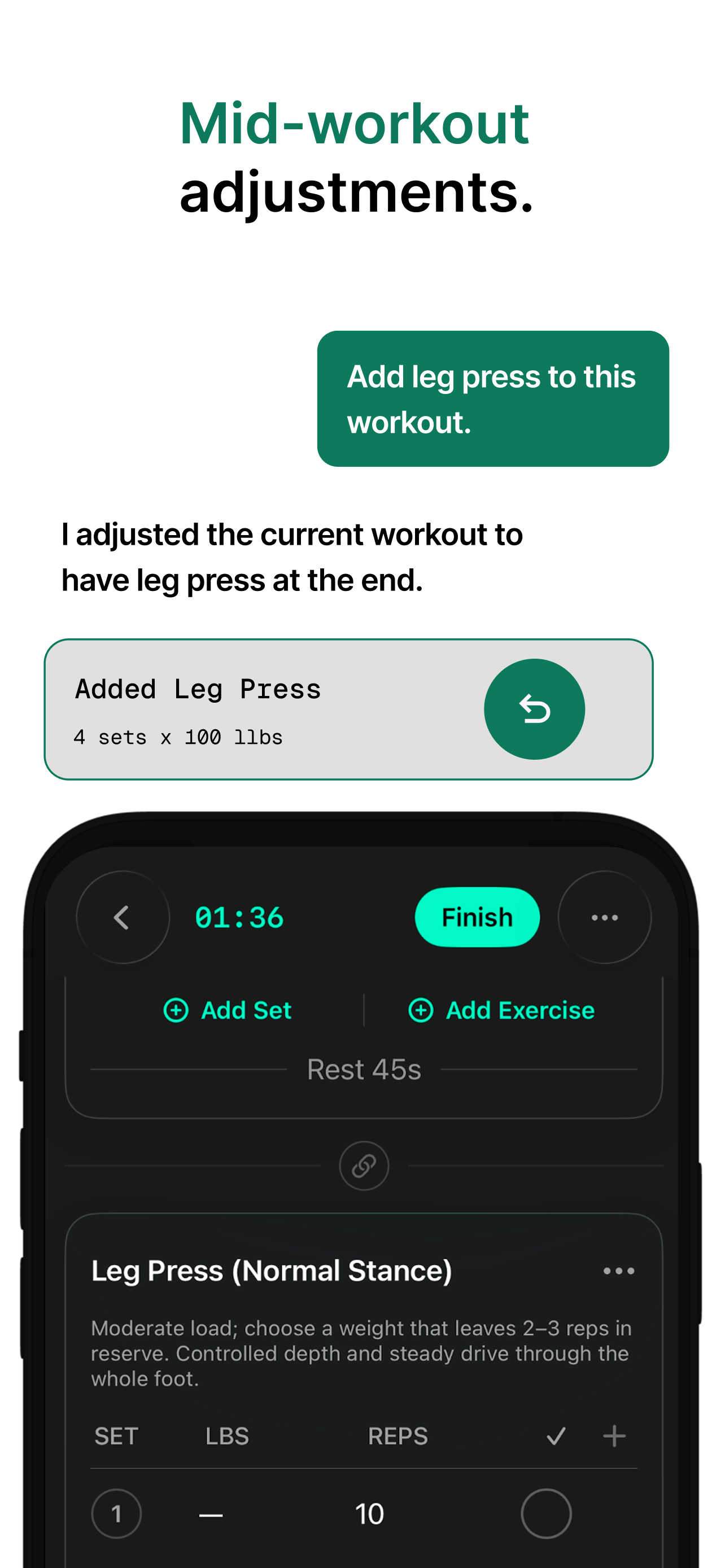 Trayne: AI Fitness Coach screenshot 2
