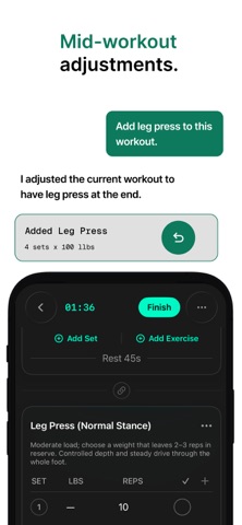 Trayne: AI Fitness Coach screenshot