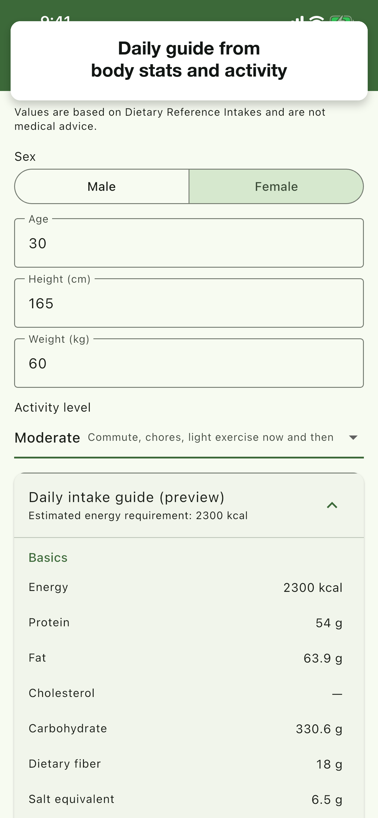 NutriCompare screenshot 10