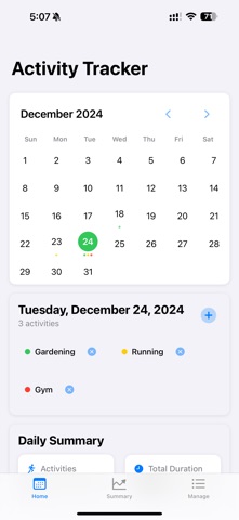 ActivityTrackerEz screenshot