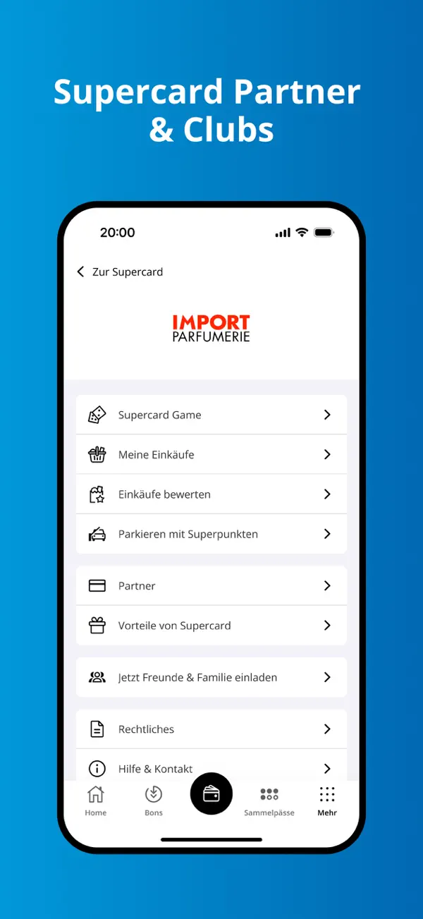 Supercard iPhone App Screenshot 6 – Shopping