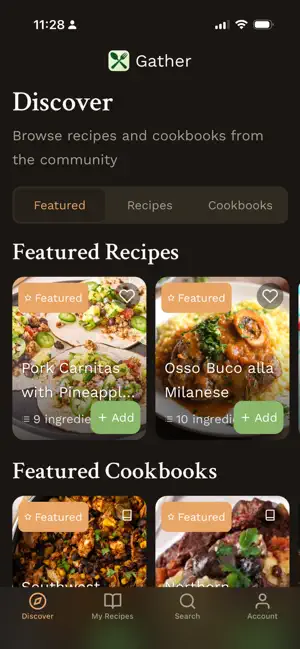 Gather Recipe screenshot 1