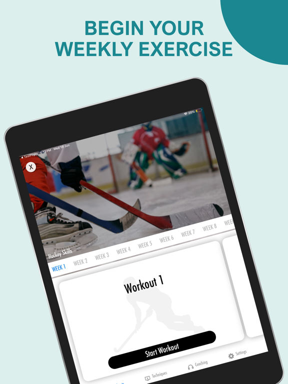 Screenshot #6 pour Entraînement de hockey perso