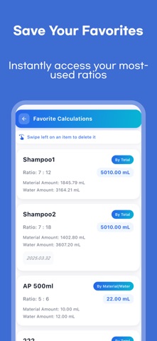 Easy Dilution Ratio Calculator Screenshot 3 of 4