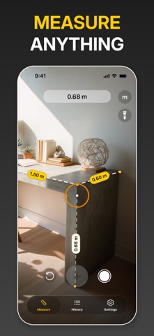SmartTape AR 卷尺 screenshot