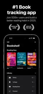 Bookshelf: Book Tracker & List screenshot 1