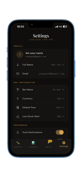 The Bar Stack Screenshot 2 of 3