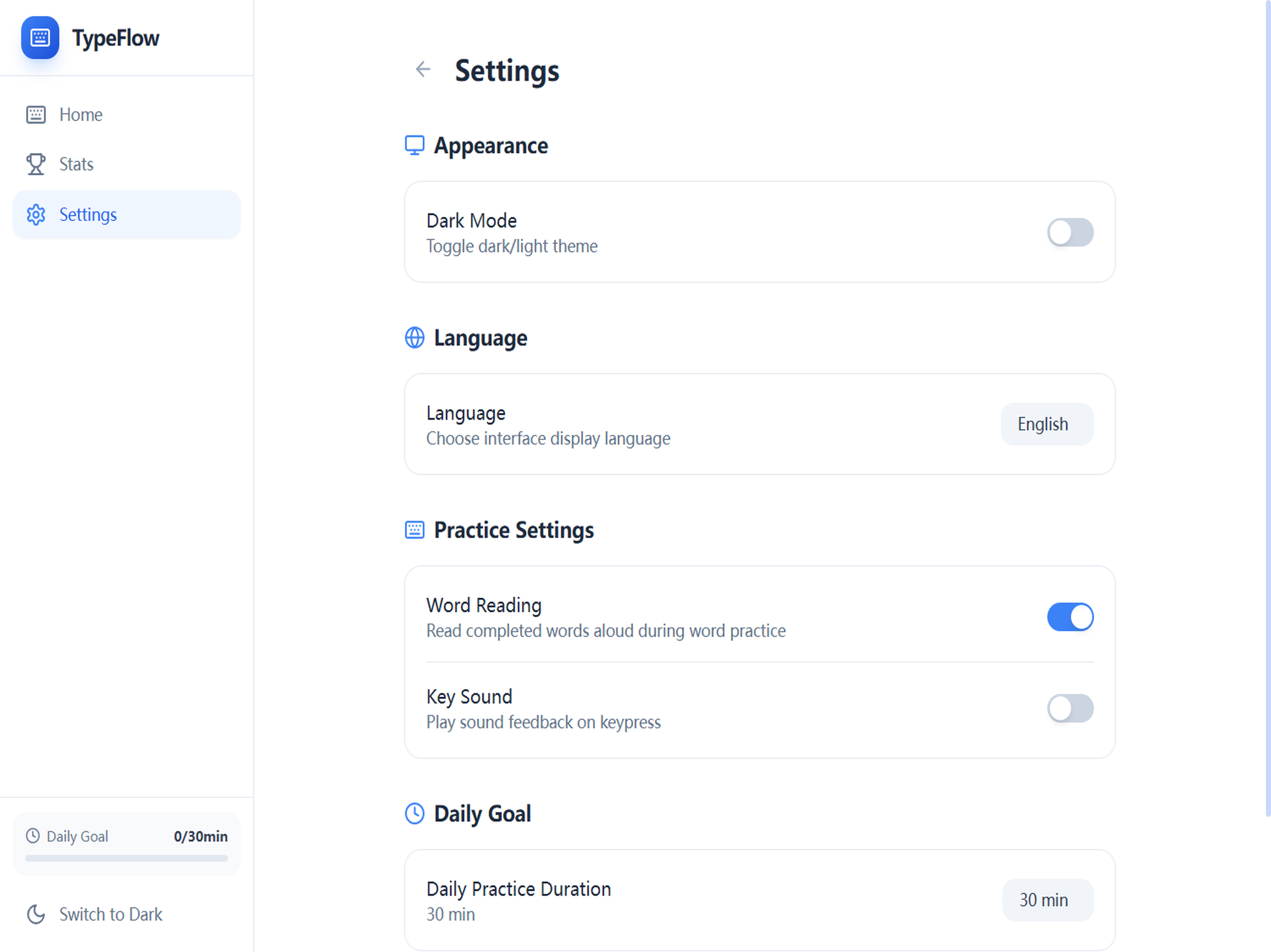 TypeFlow - Learn Typing screenshot 13