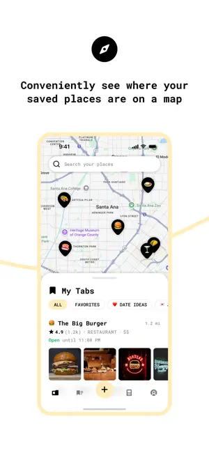 Tabi: Turn Posts to Places iPhone screenshot 5