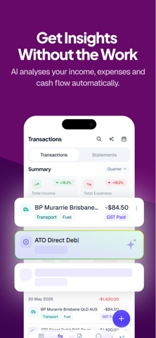 Cashflow AI - Money Tracker iPhone screenshot