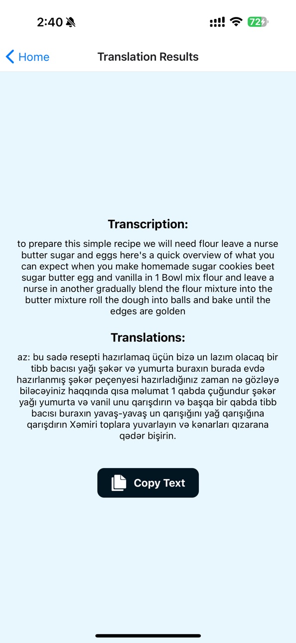 iPhone screenshot