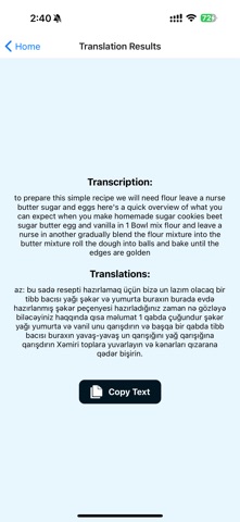 Audex - Translate Audio Files Screenshot 5 of 5