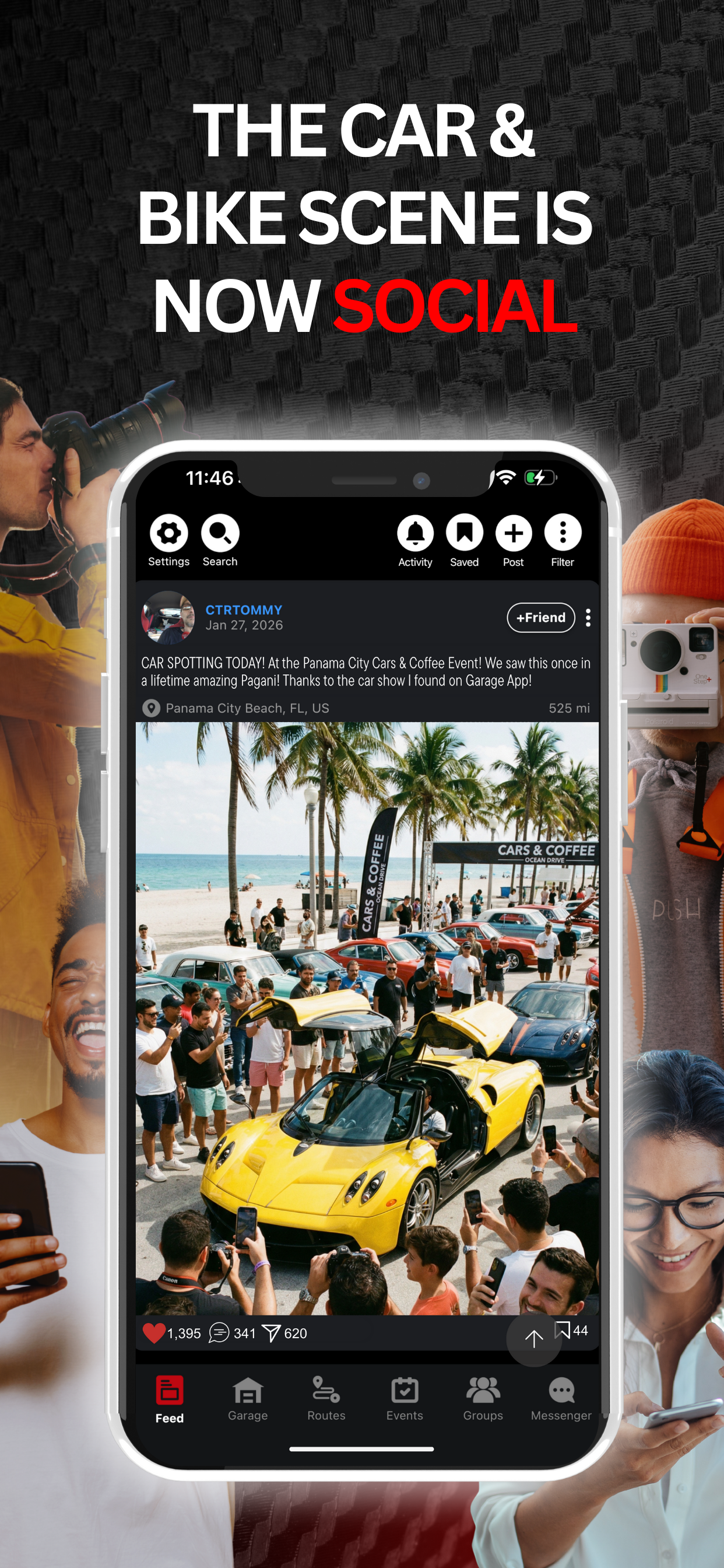 Garage App Social