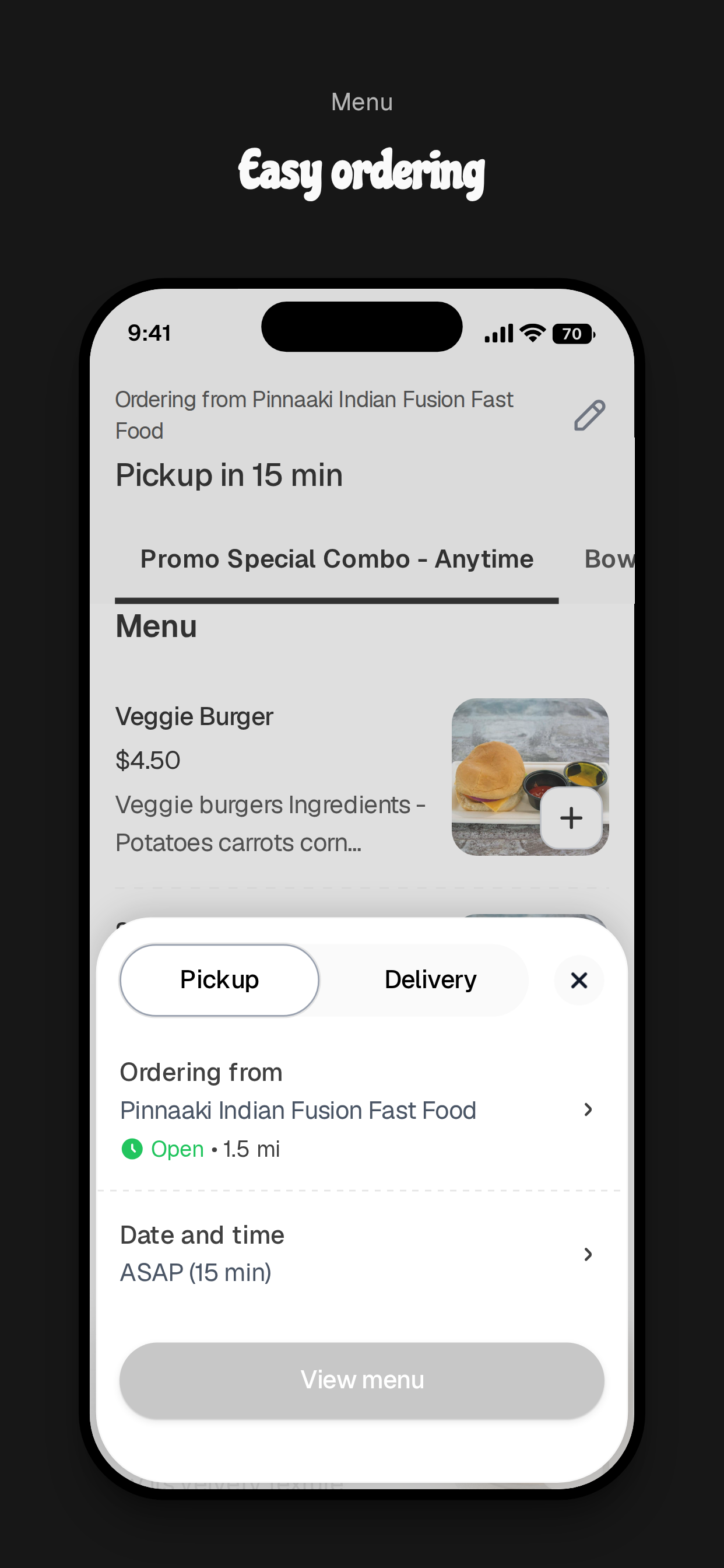 Pinnaaki - Indian Cuisine screenshot 3