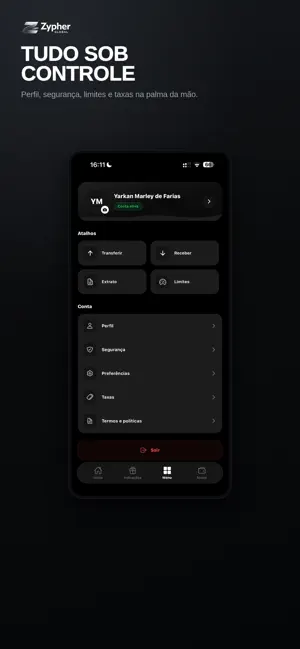 Zypher screenshot 2