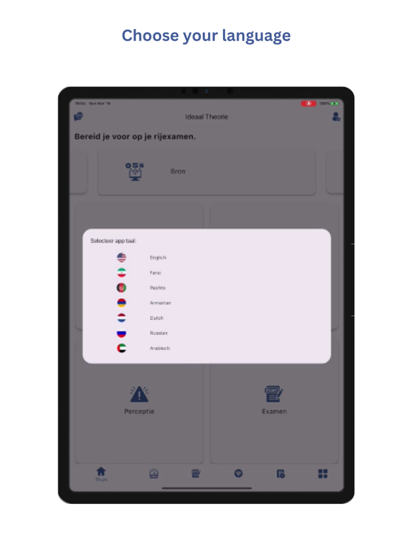 Ideaal Theorie app screenshot 2