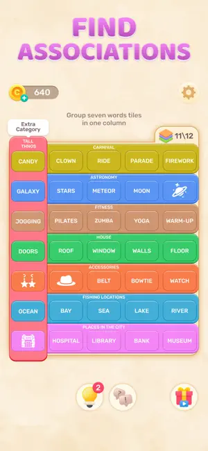 Connect Word Association Game screenshot 3