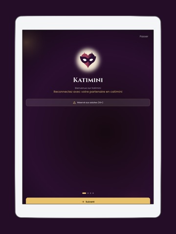 Katimini iPad screenshot