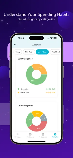 SplitUp – Split & Share Bills screenshot 2