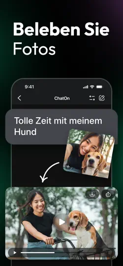 Screenshot von ChatOn - Deutsch-KI-Chatbot auf dem iPhone 5