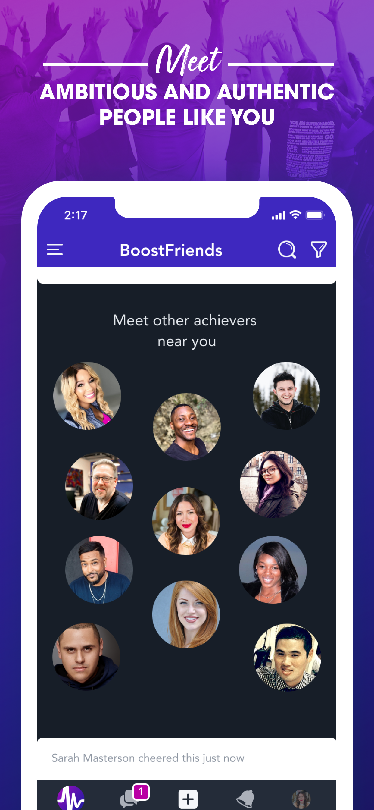 Kwanza Jones Boost Friends