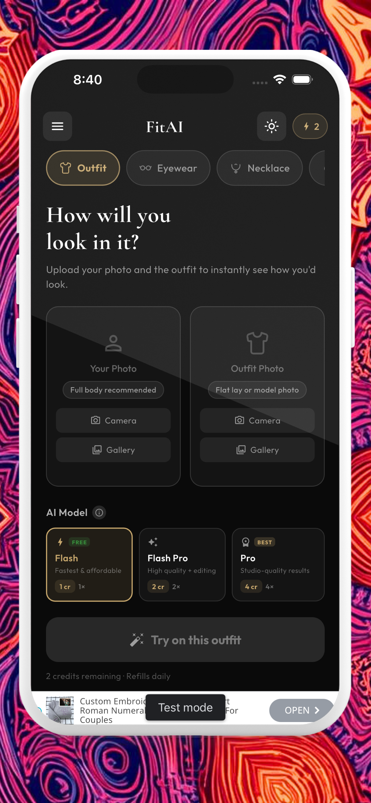FitAI – Virtual Try-On