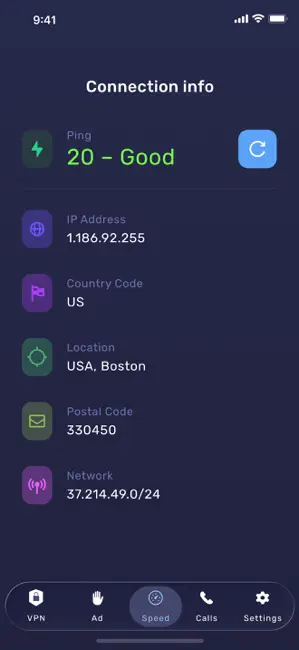 Super VPN Secure Proxy Master iPhone screenshot 5