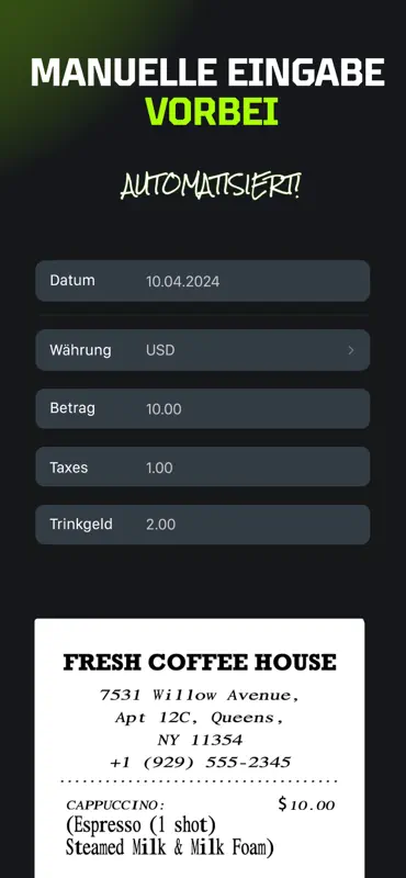 Magic Belege Scanner・Tracker screenshot 2 of 6