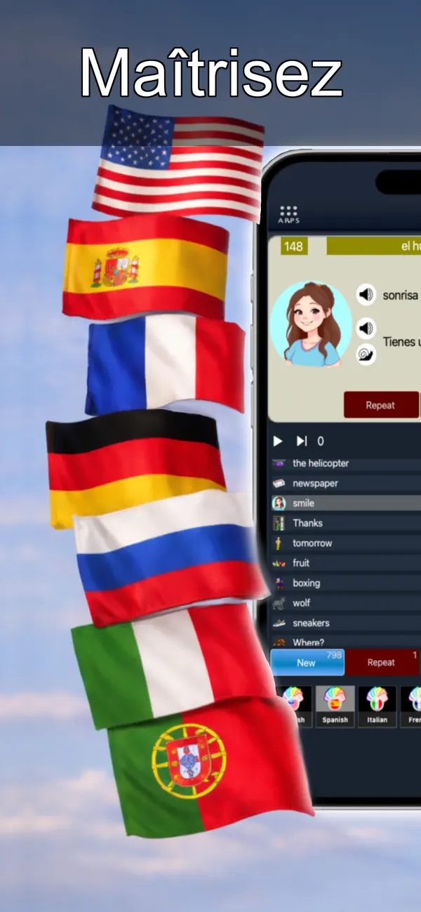 Screenshot #1 pour Easy Language Cards