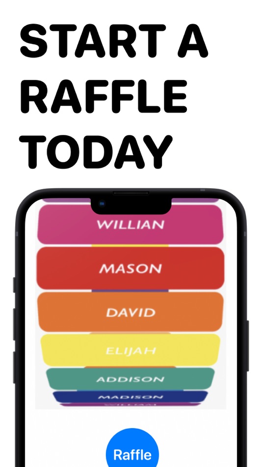 #1. Raffle Name (iOS) By: Appcano LLC