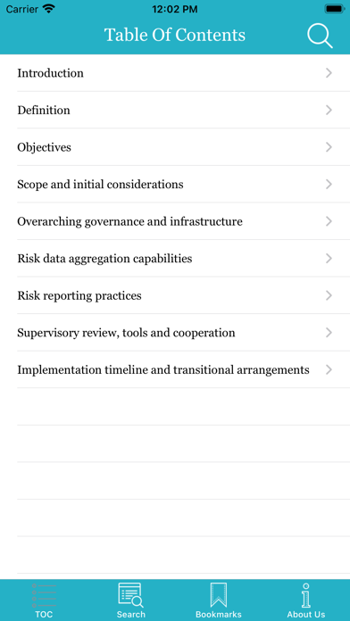 Screenshot #1 pour Basel III Reference Guide