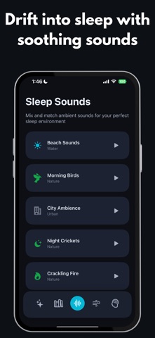 Sleep Bedtime Stories & Sounds iPhone screenshot