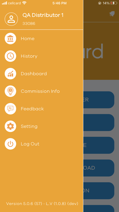 Cellcard Dealer Application Screenshot