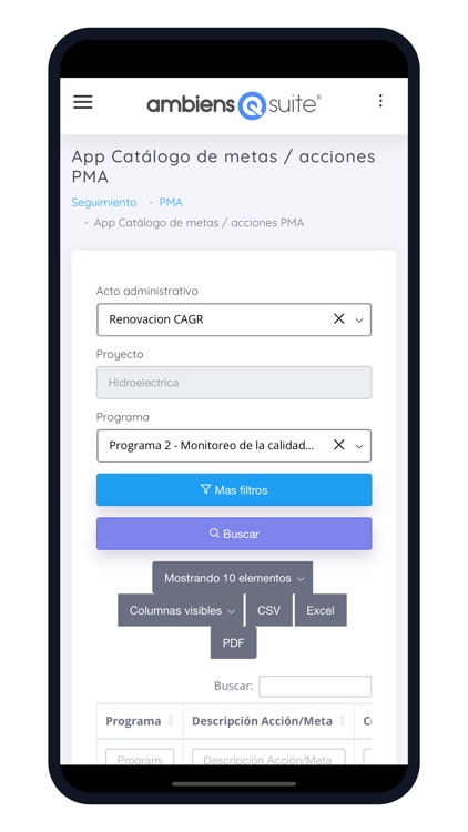 ambiensQ Cumplimiento