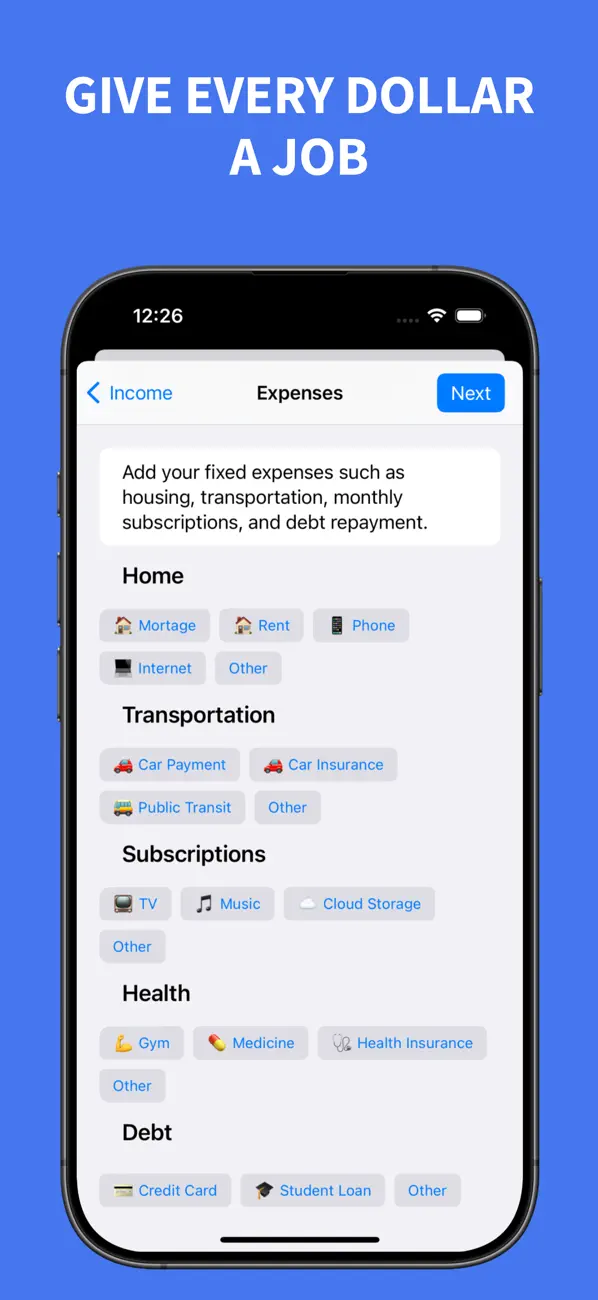 Screenshot #3 pour Petty Cash - Envelope Budget
