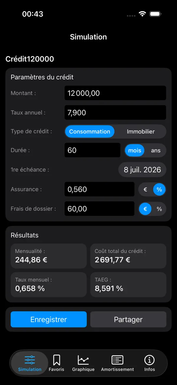 Screenshot #1 pour Amortyx