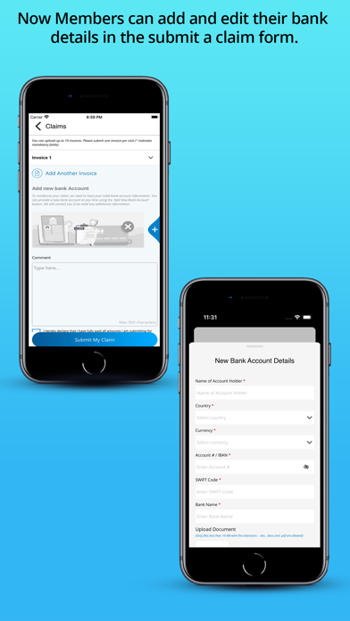 Cosmos Insurance Screenshot