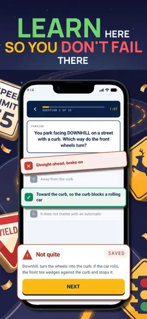 DMV Test 2026: Permit Practice screenshot 3