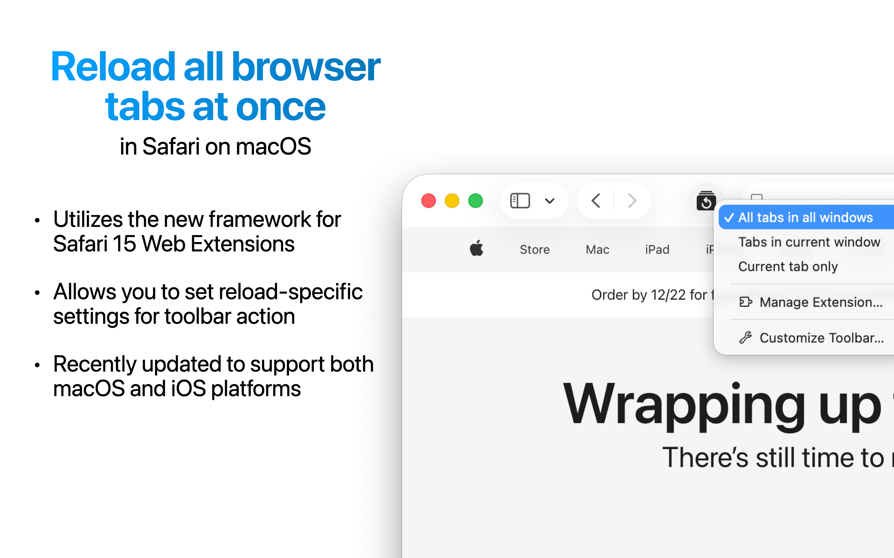 Total Refresh for Safari