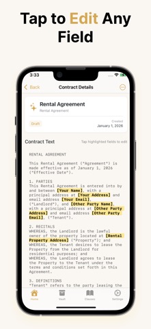 Contract Maker - AI Generator Screenshot 2 of 6