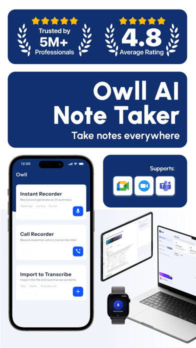 Owll: KI Notizen & Assistent