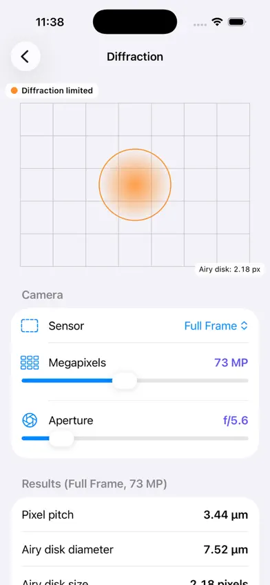 DoF Visualizer screenshot 5