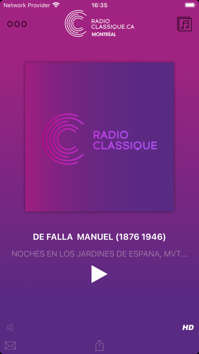 RadioClassique.ca Screenshot 4 - AppWisp.com RadioClassique.ca Screenshot 4 - AppWisp.com