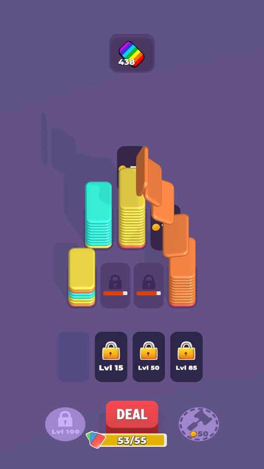 #5. Shuffle Stack (iOS) Podle: Arda KAPTAN